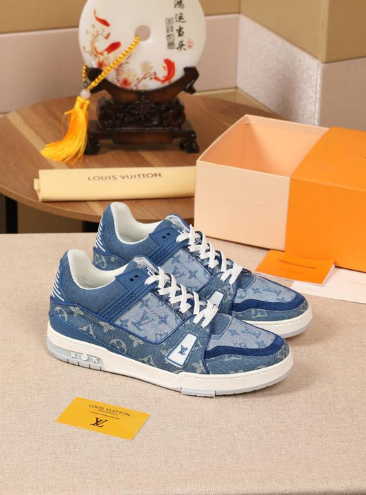 LW - LUV SurfaLW In LWnogram Blue Sneaker