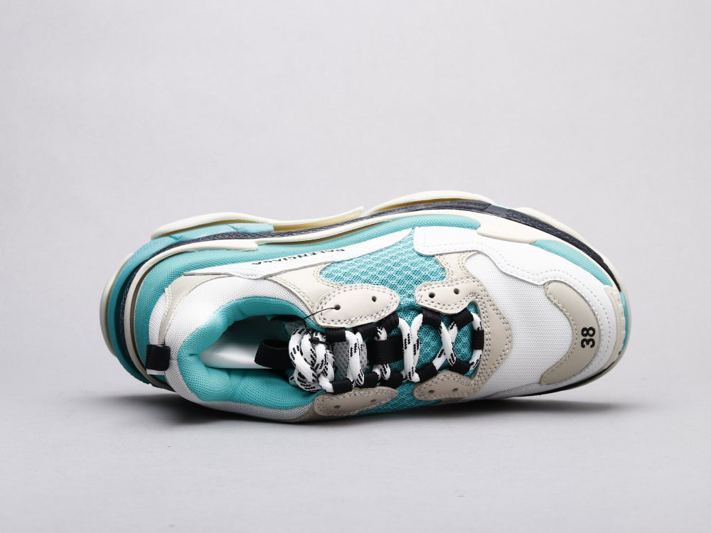 LW - Bla Triple S Tiffany Green Sneaker