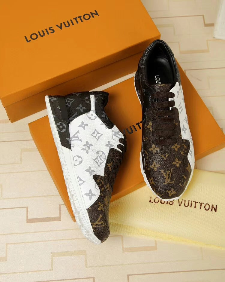 LW - LUV Run Away Brown White Sneaker