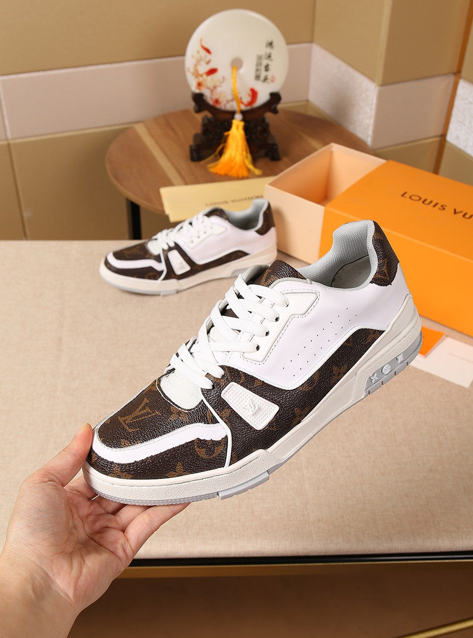 LW - LUV Brown White Sneaker