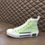 LW - DIR B23 White and Yellow HIGH-TOP SNEAKER