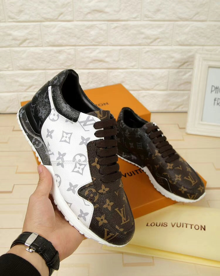 LW - LUV Run Away Brown White Sneaker