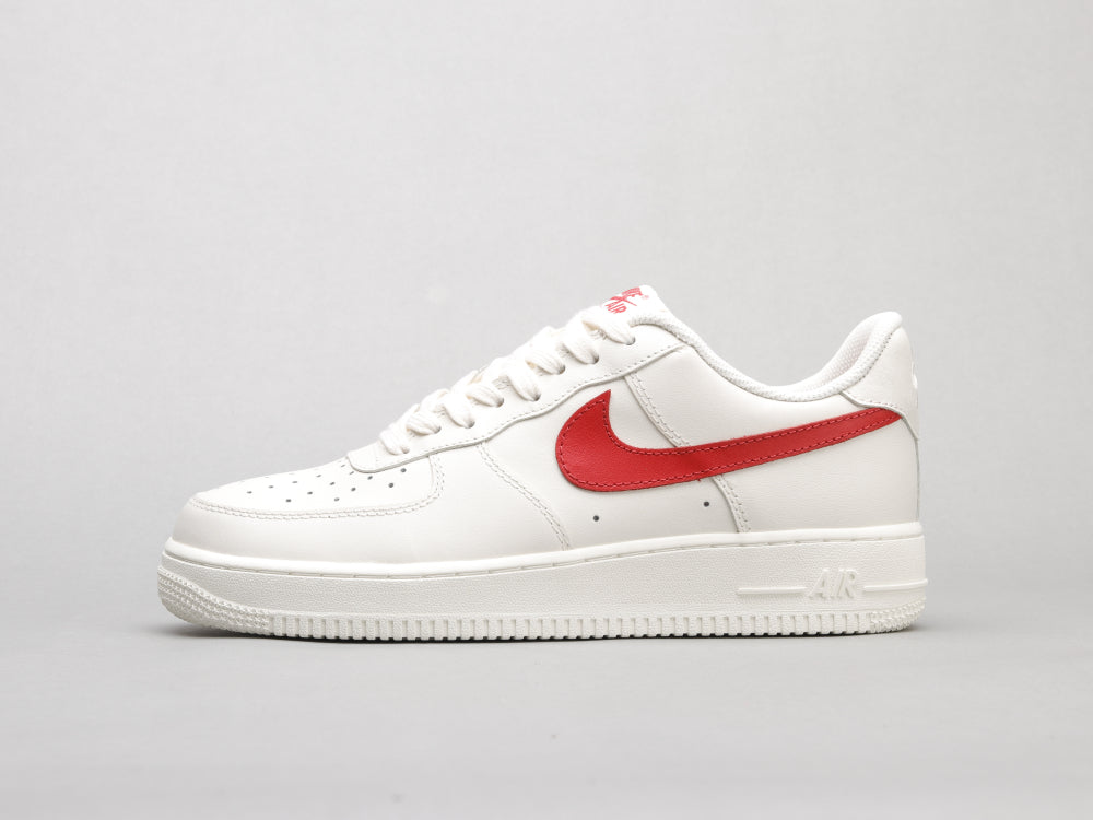 LW - AF1 retro white red low top