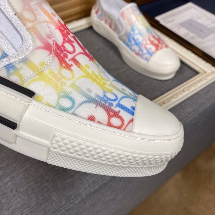 LW - DIR B23 Slip MultiColor And White LOW-TOP SNEAKER