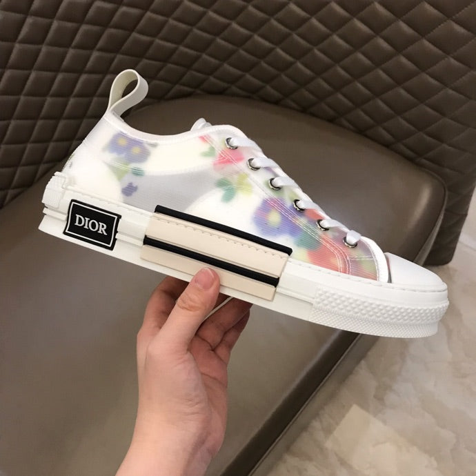 LW - DIR B23 Flowers Print LOW-TOP SNEAKER