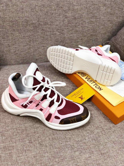 LW - LUV Archlight Pink Brown Sneaker