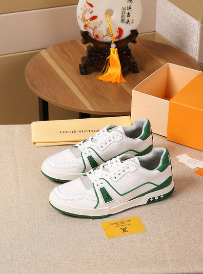 LW - LUV Traners Vert Green Sneaker