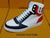 LW - Luv Rivoli Black Red Sneaker