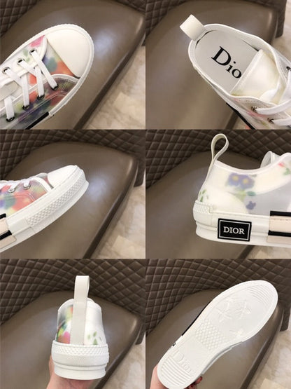 LW - DIR B23 Flowers Print LOW-TOP SNEAKER