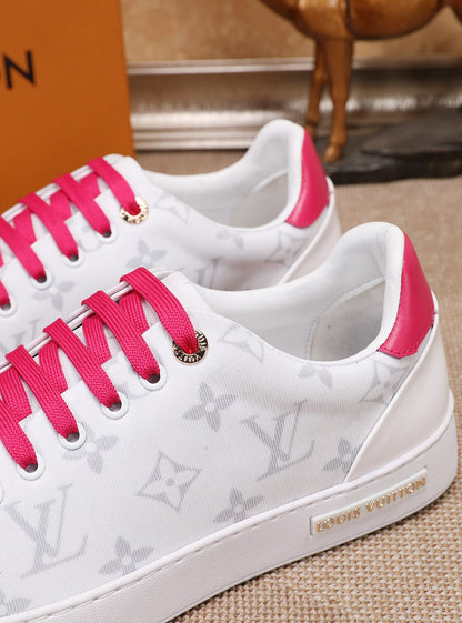 LW - LUV Time Out Pink And White Sneaker