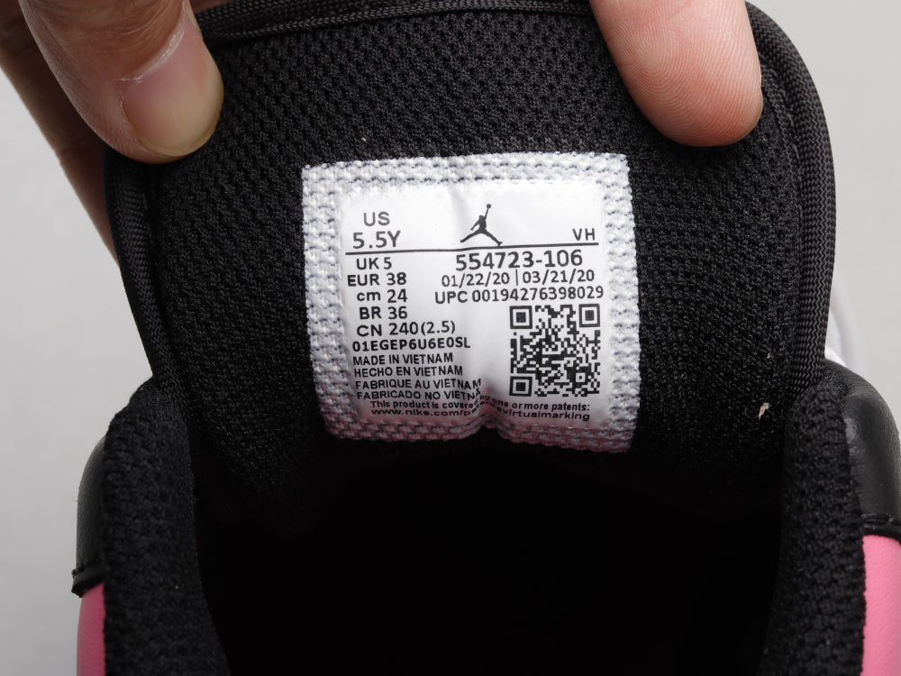 LW - AJ1 Cherry Blossom Black Powder