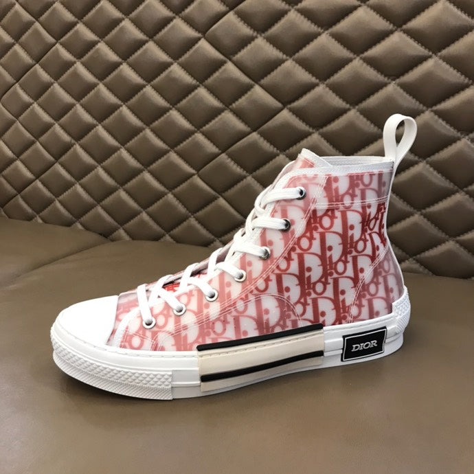 LW - DIR B23 Orange HIGH-TOP SNEAKER