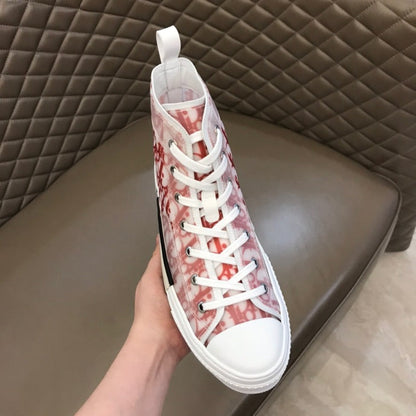 LW - DIR B23 Orange HIGH-TOP SNEAKER