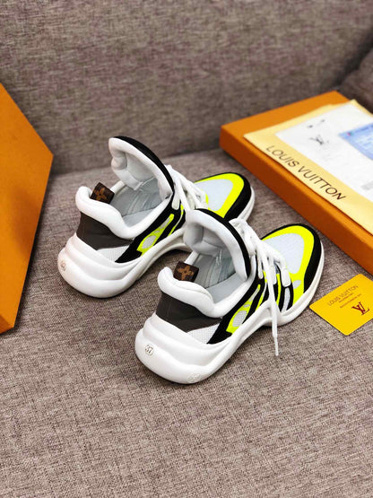 LW - LUV Archlight Black White Yellow Sneaker