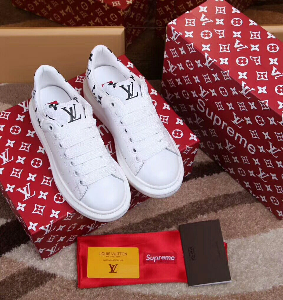 LW - LUV AC Sup Red White Sneaker