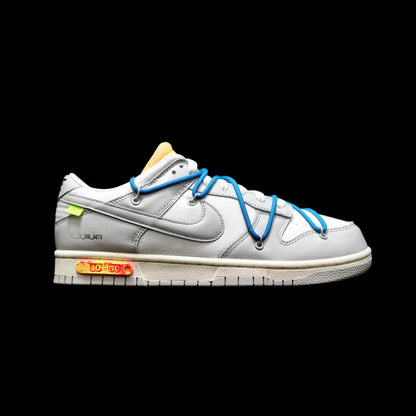 LW - OW x Dunk (NO.10) blue shoelace yellow buckle