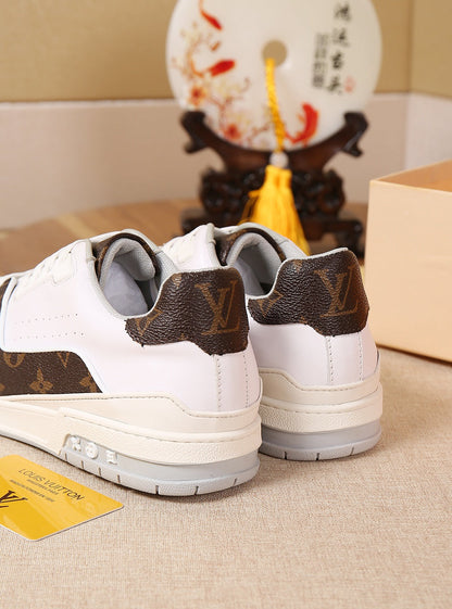 LW - LUV Brown White Sneaker