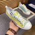 LW - DIR B23 White and Yellow LOW-TOP SNEAKER