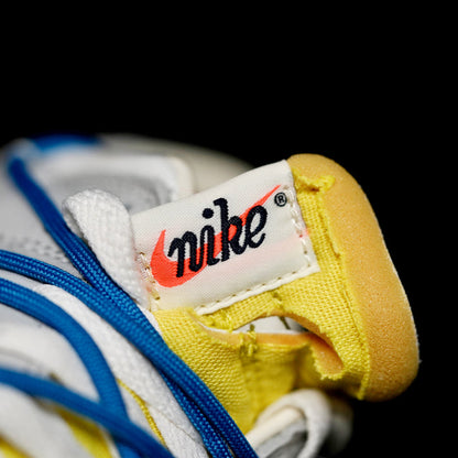 LW - OW x Dunk (NO.10) blue shoelace yellow buckle