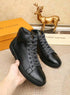 LW - LUV HIgh Top LaLW Up Black Sneaker