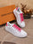 LW - LUV Time Out Pink And White Sneaker