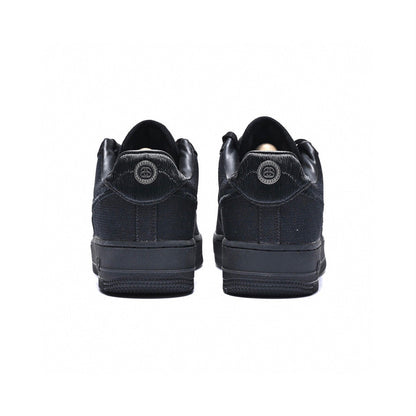 LW - AF1 x Stussy Collaboration Pure Black