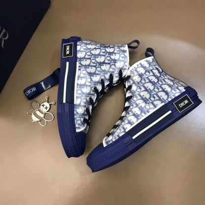 LW - DIR B23 Blue HIGH-TOP SNEAKER