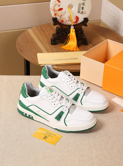 LW - LUV Traners Vert Green Sneaker