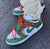 LW - OW x Dunk Low White Green