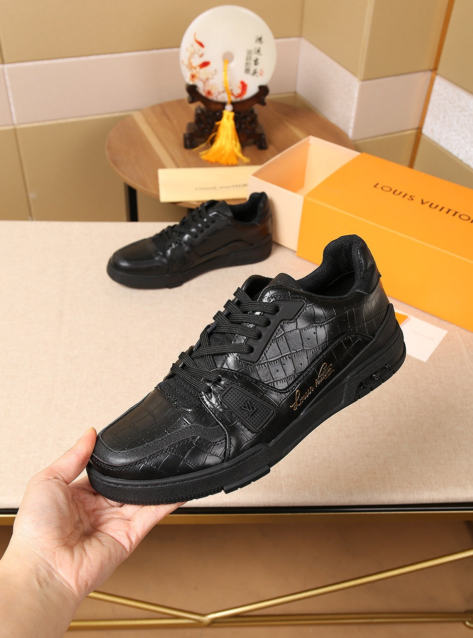 LW - LUV Traners Vert Black Sneaker