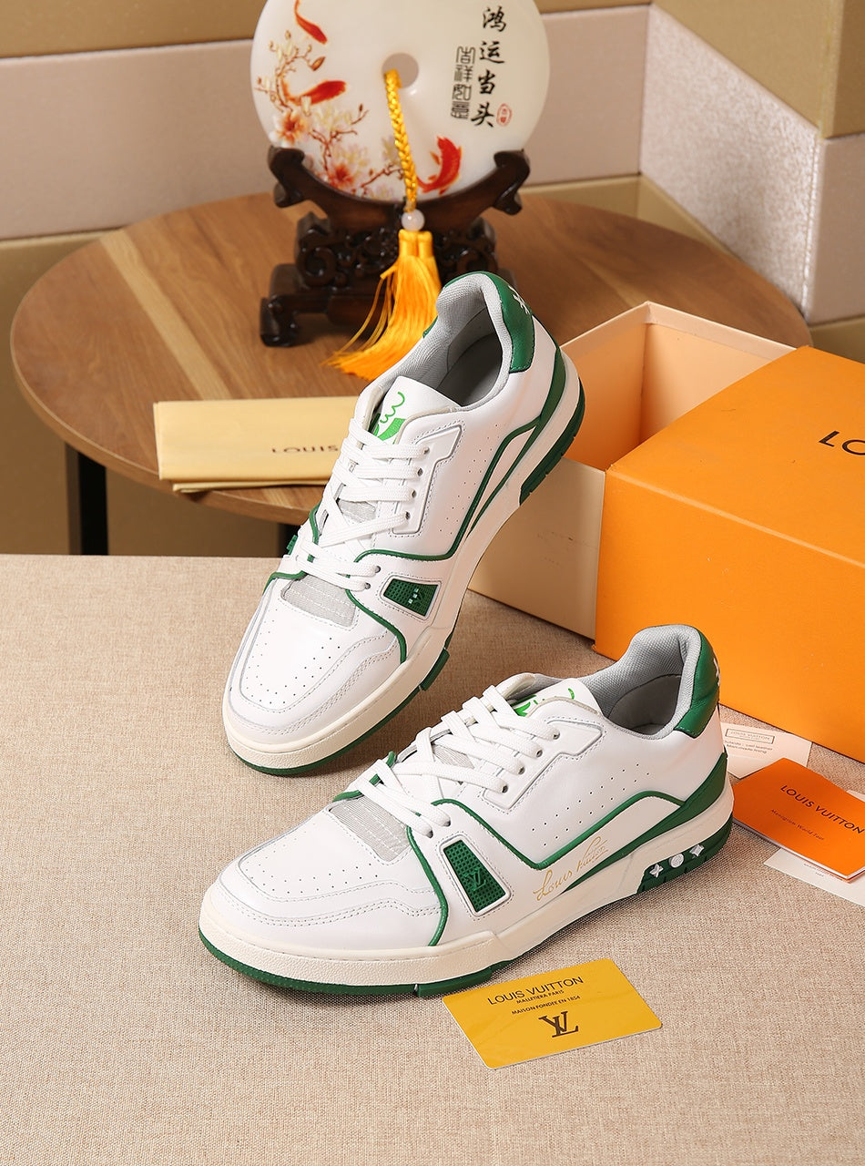 LW - LUV Traners Vert Green Sneaker