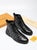 LW - LUV High LWnogram Black Boot Sneaker