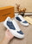 LW - LUV LWnogram Denim Blue Sneaker