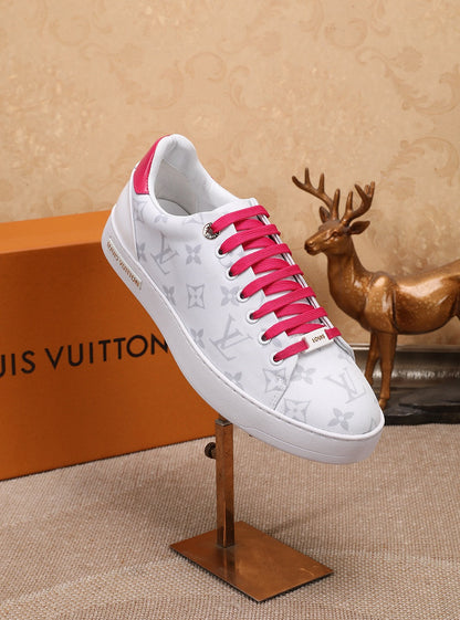 LW - LUV Time Out Pink And White Sneaker