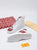 LW - LUV Stellar Trainer Boot White Red Sneaker