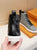 LW - LUV Stellar Trainer Boot Gray Black Sneaker