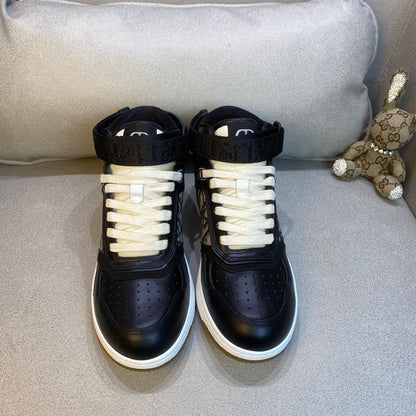 LW - DIR  B27 BLACK HIGH-TOP SNEAKER