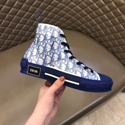 LW - DIR B23 Blue HIGH-TOP SNEAKER