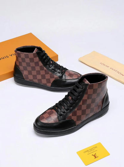 LW - LUV HIgh Top Brown Sneaker