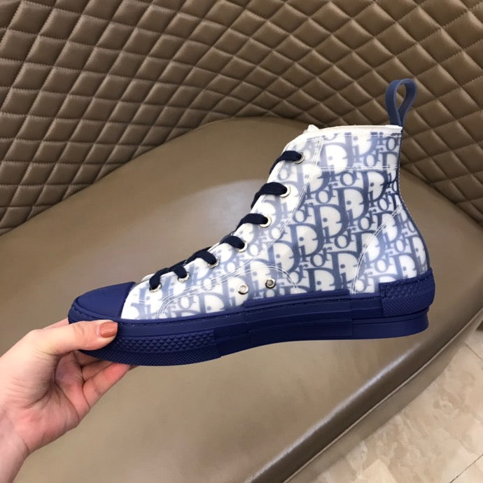 LW - DIR B23 Blue HIGH-TOP SNEAKER