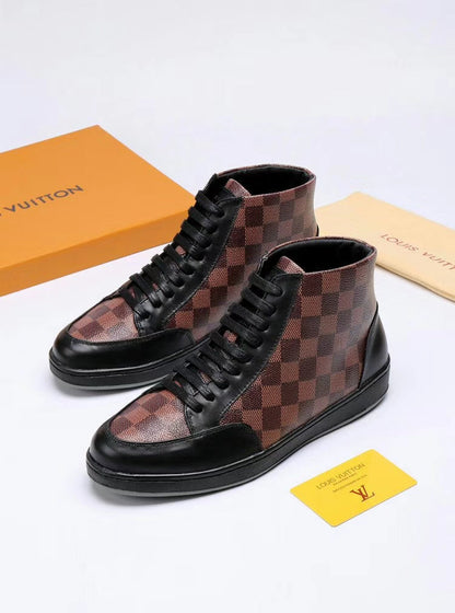 LW - LUV HIgh Top Brown Sneaker