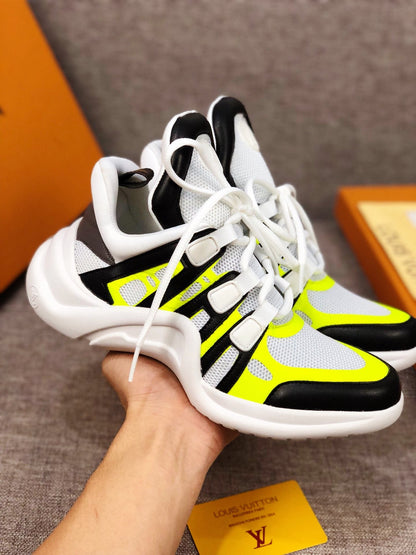 LW - LUV Archlight Black White Yellow Sneaker