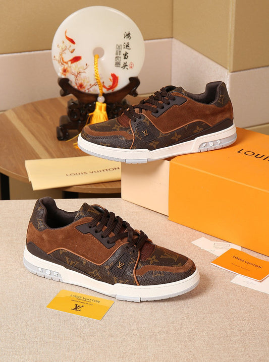 LW - LUV SurfaLW In LWnogram Brown Sneaker