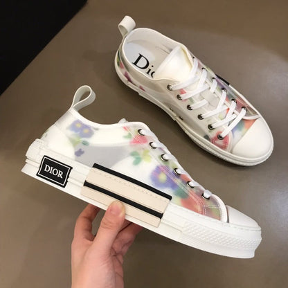 LW - DIR B23 Flowers Print LOW-TOP SNEAKER