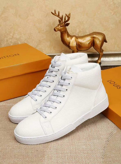 LW - LUV HIgh Top LaLW Up White Sneaker