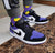 LW - AJ1 black and purple toes