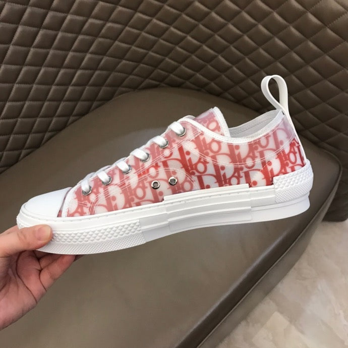 LW - DIR B23 Red Oblique LOW-TOP SNEAKER