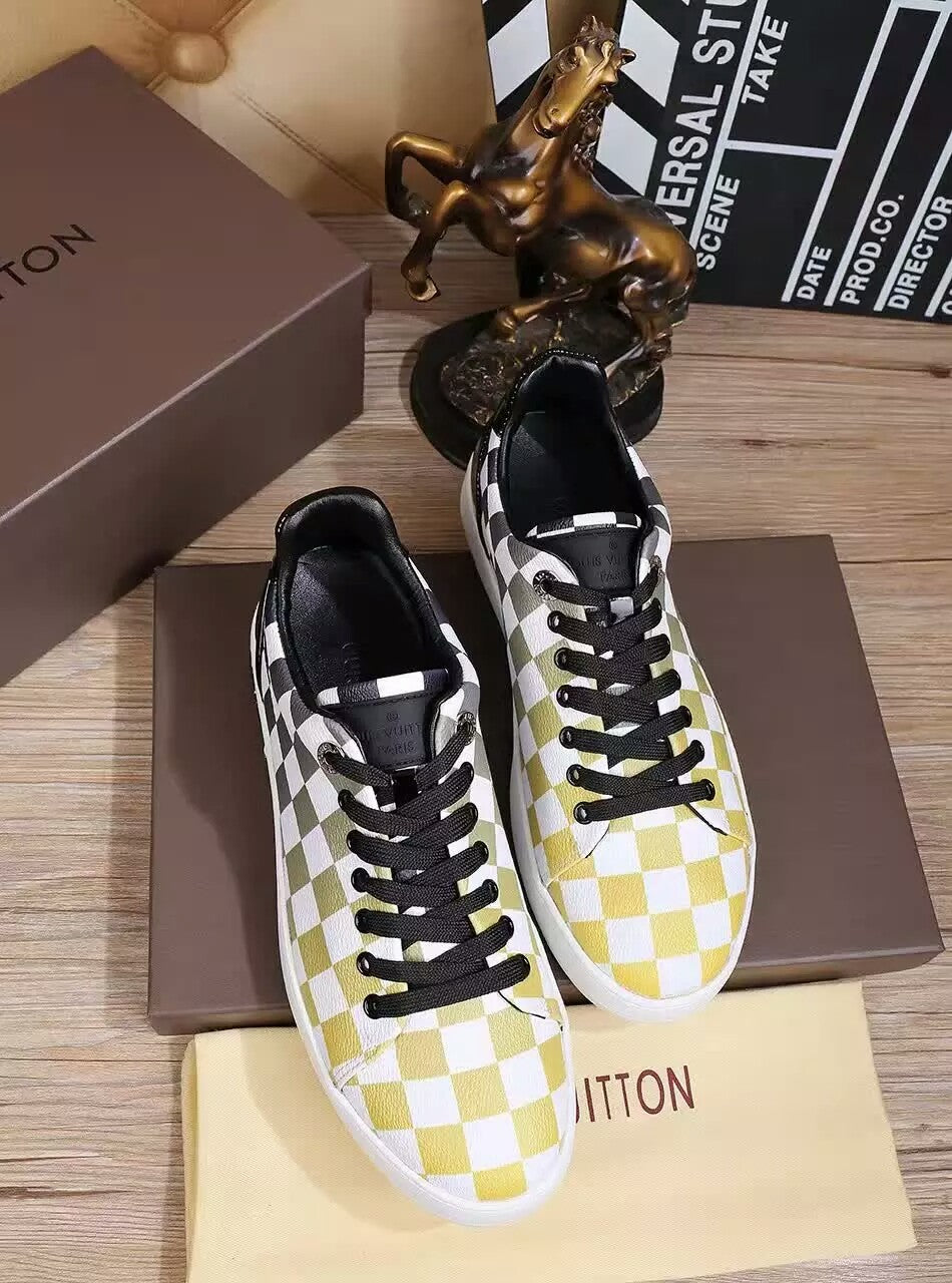 LW - LUV Black And Yellow Sneaker