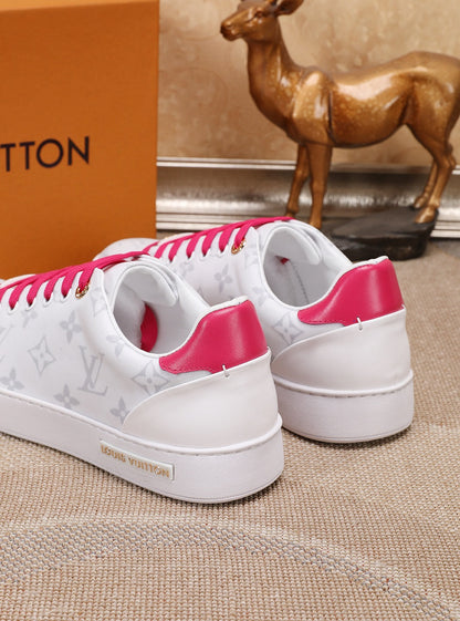 LW - LUV Time Out Pink And White Sneaker