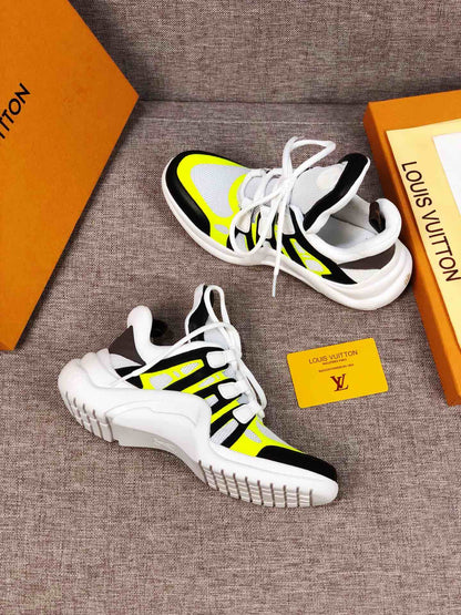 LW - LUV Archlight Black White Yellow Sneaker